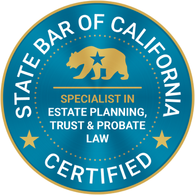 state bar California certified- specialist in estate planning, trust & probate law