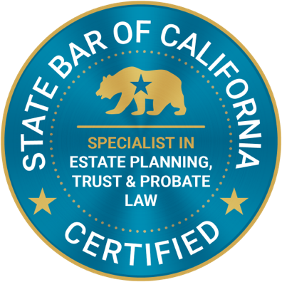 state bar California certified- specialist in estate planning, trust & probate law